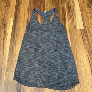 lululemon heather gray tank top